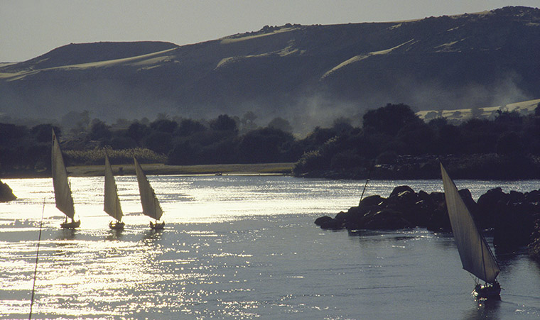 Asuan, Egypte, 1980